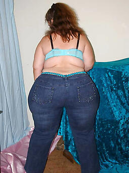 curvy hot full-grown alongside jeans