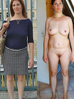 free porn venerable lady dressed and undressed photos