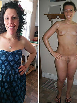 dressed undressed mom pics
