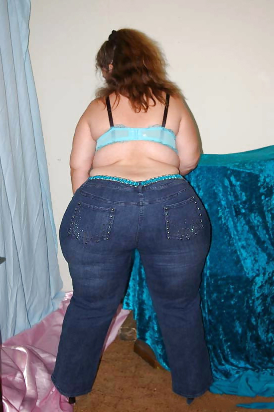curvy hot full-grown alongside jeans