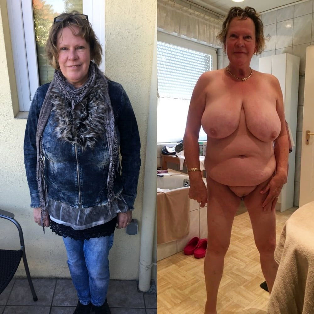 mature beauties dressed and undressed ladies