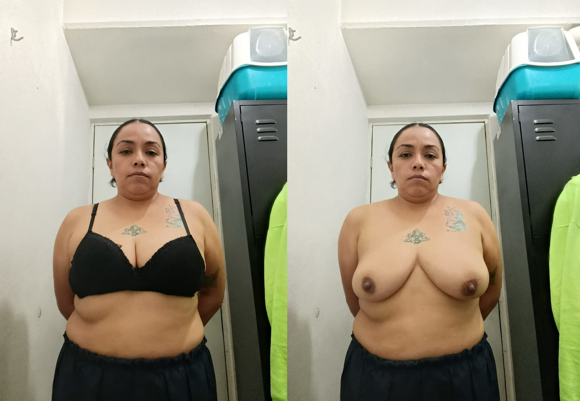matured lady dressing undressing stripping